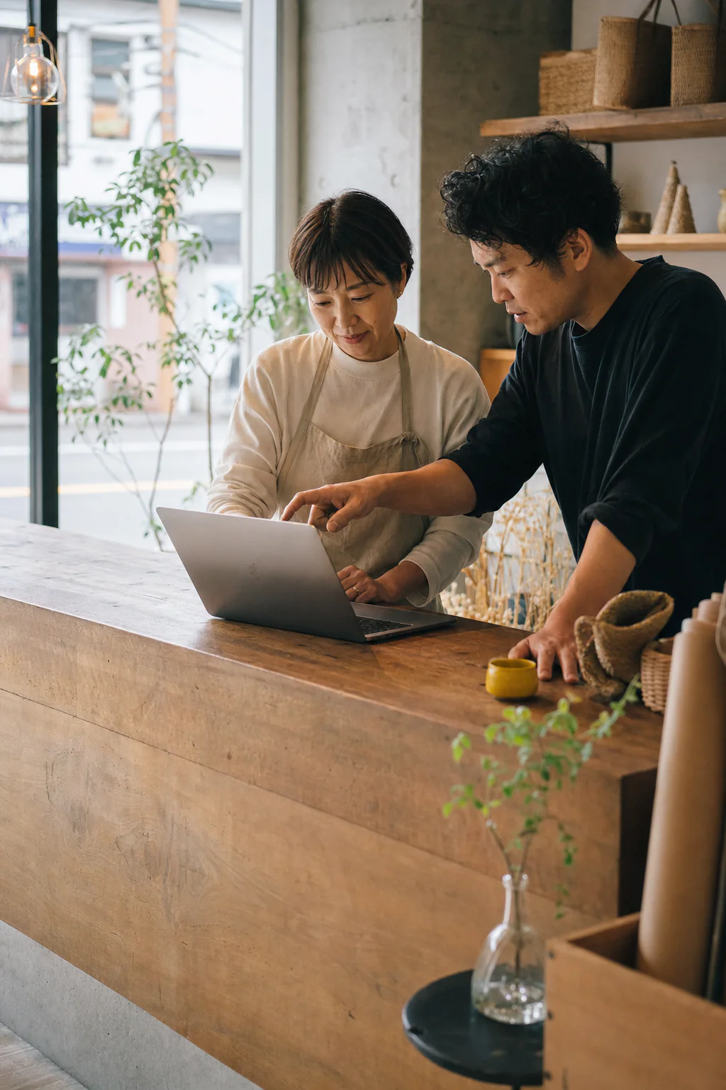 地域の事業者とWeb活用を考えるイメージ